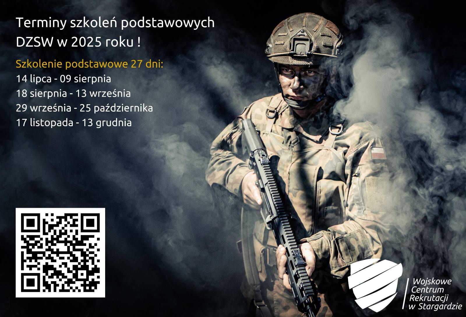 Zdjęcie: ZOSTAŃ ŻOŁNIERZEM – DOŁĄCZ DO DOBROWOLNEJ ZASADNICZEJ SŁUŻBY WOJSKOWEJ
