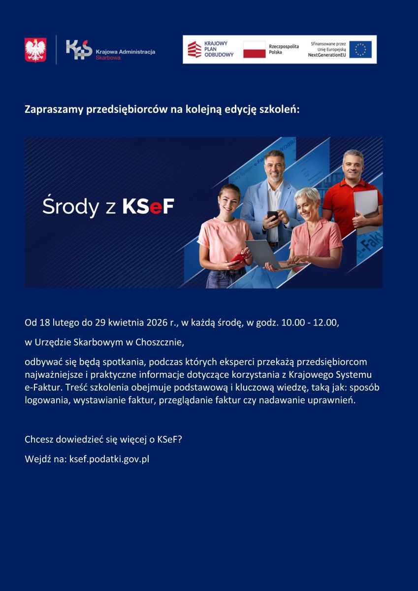 Zdjęcie: Środy z KSeF