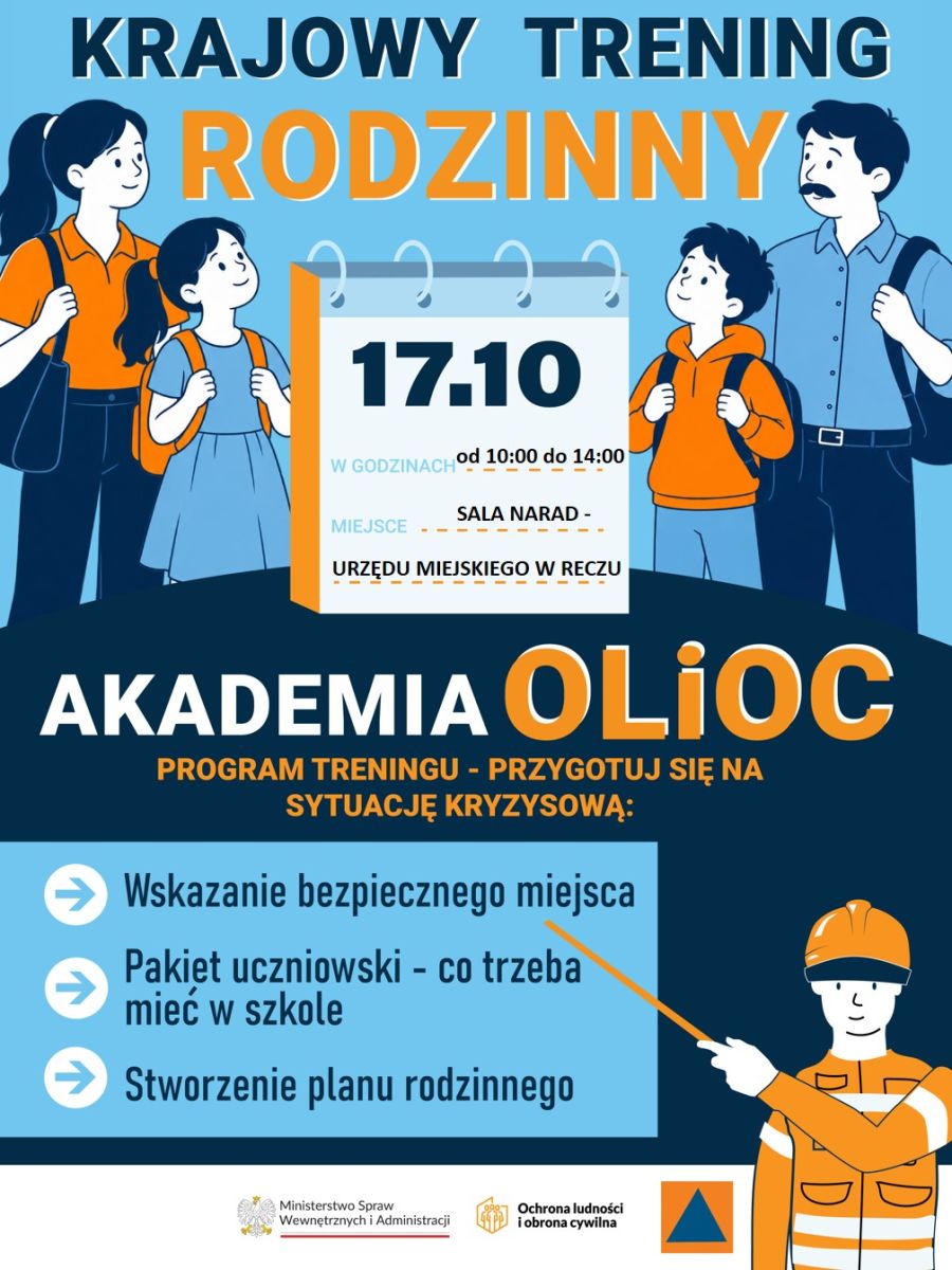 Zdjęcie: 17 października 2026 - Krajowy Trening Rodzin(n)y