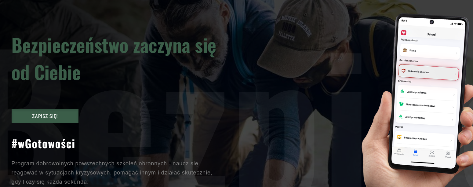 Zdjęcie: #wGotowości - Bezpieczeństwo zaczyna się od Ciebie