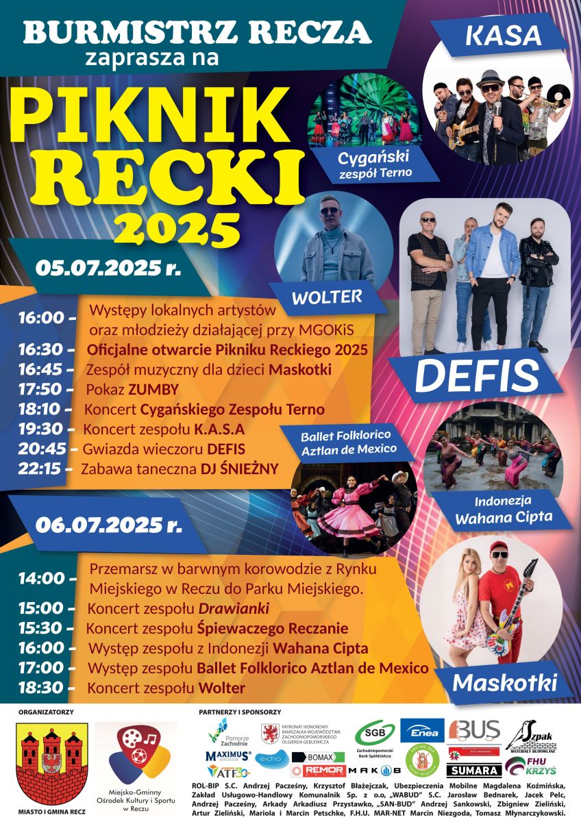 Zdjęcie: Piknik Recki 5 -6 lipca 2025 r.